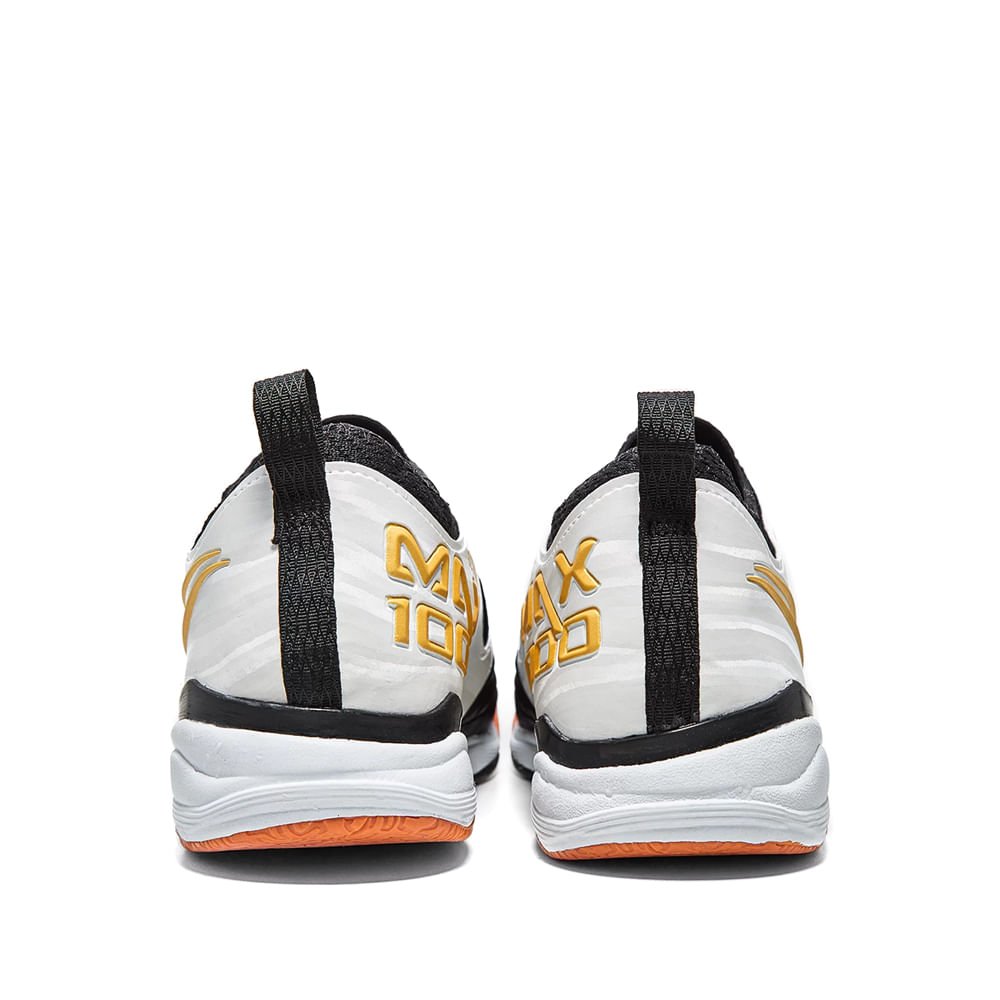 Chuteira Futsal Penalty Max 1000 Ecoknit Branco/preto Branco/Preto 3