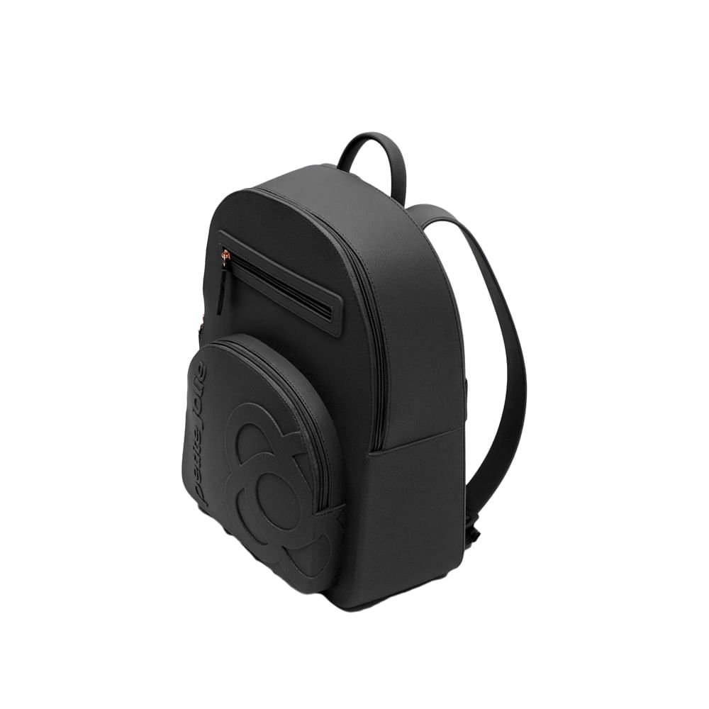 Mochila Feminina Petite Jolie Smart Preto Preto 4