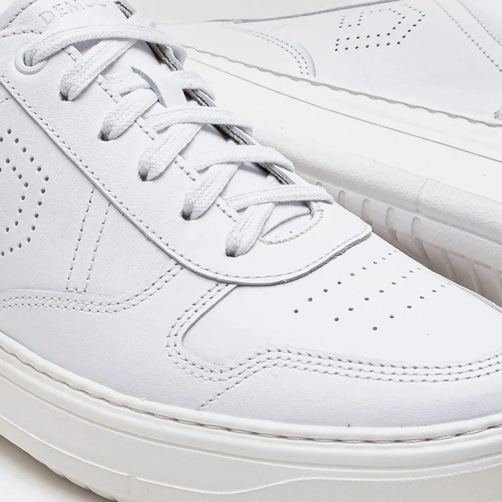Tênis Masculino Democrata Denim Joe Ultra Light Branco Branco 4