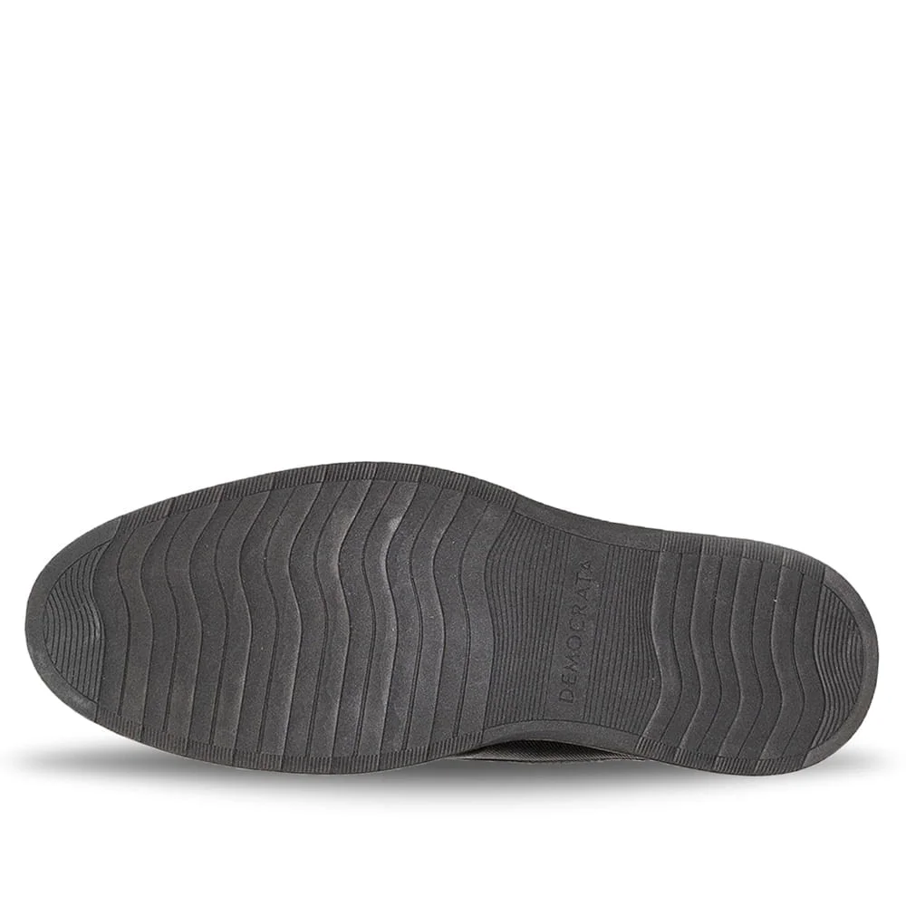 Sapato Masculino Democrata Metropolitan Oliver Marrom Escuro Marrom Escuro 2