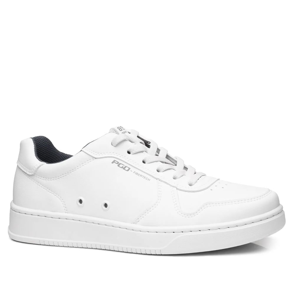 Sapatênis Masculino Pegada Hype Branco Branco 1