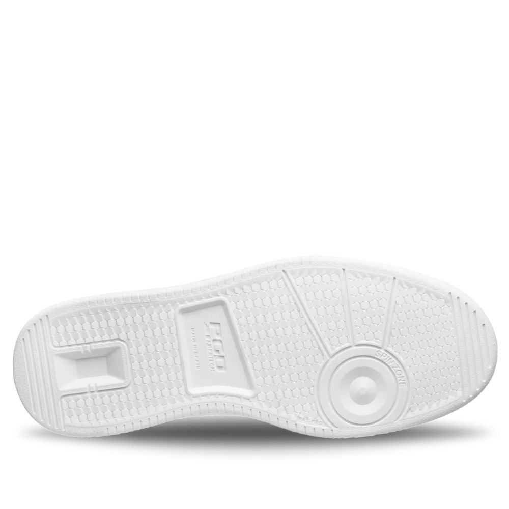 Sapatênis Masculino Pegada Hype Branco Branco 2