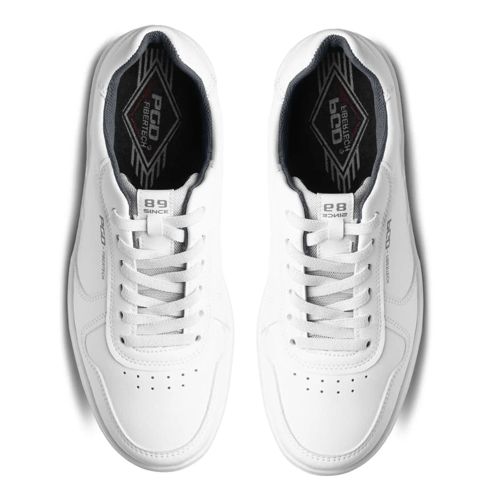 Sapatênis Masculino Pegada Hype Branco Branco 4