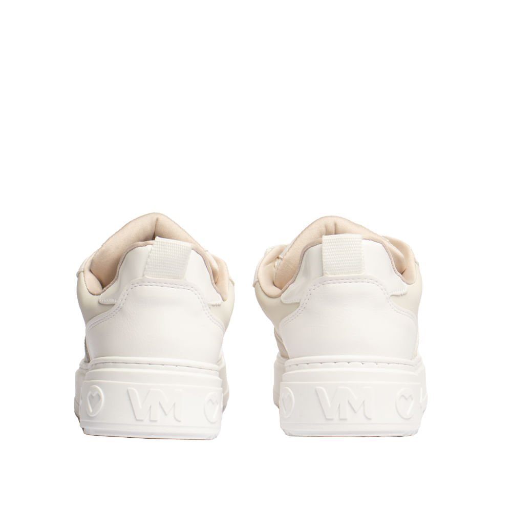 Tênis Feminino Via Marte Flatform Off White Off White 3