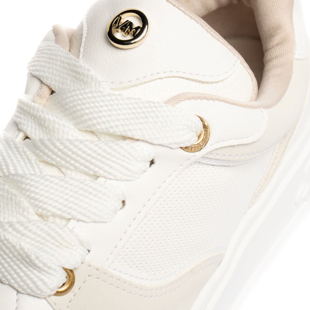 Tênis Feminino Via Marte Flatform Off White Off White 5