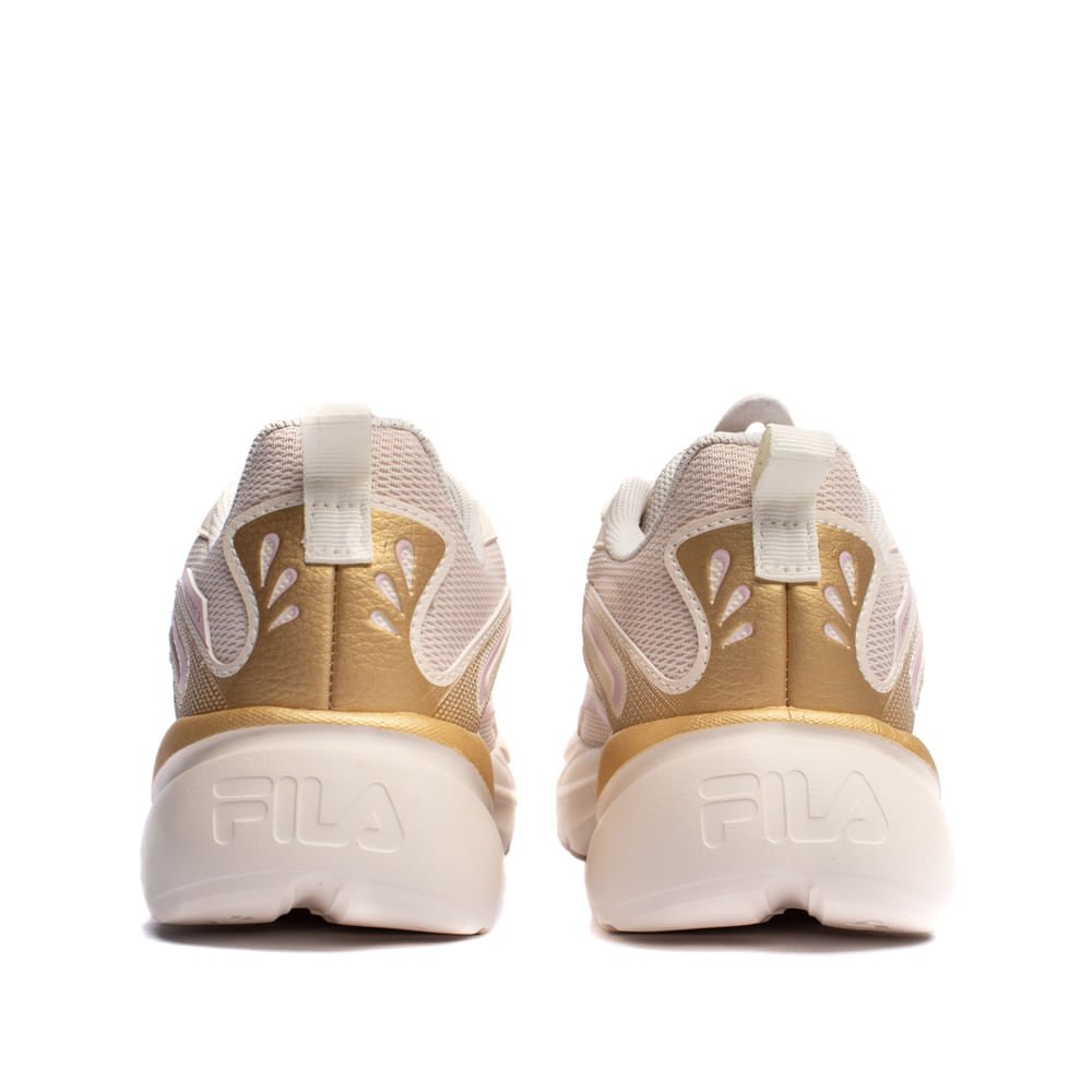 Tênis Feminino Fila Street Fit 2 Bege/dourado Bege 3