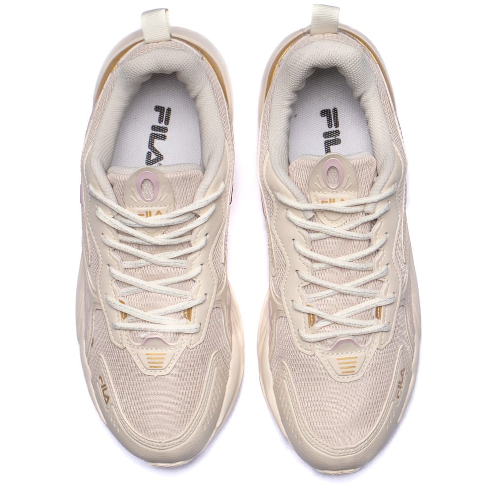 Tênis Feminino Fila Street Fit 2 Bege/dourado Bege 4