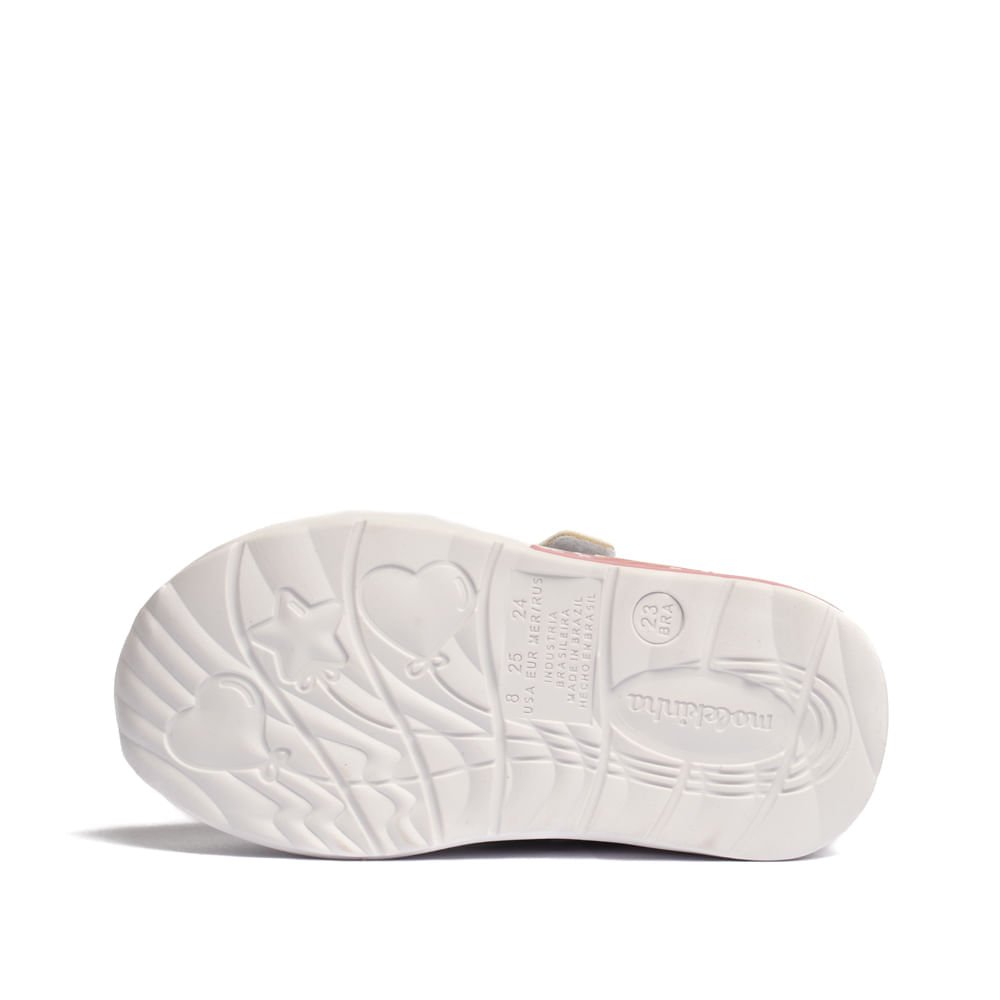 Tênis Infantil Molekinha com Glitter e Led Branco Branco 2