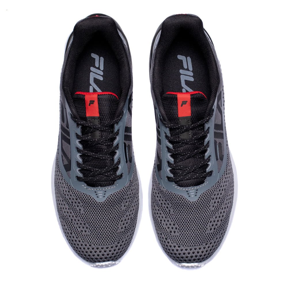 Tênis Masculino Fila Efecto Cinza Escuro Cinza Escuro 4