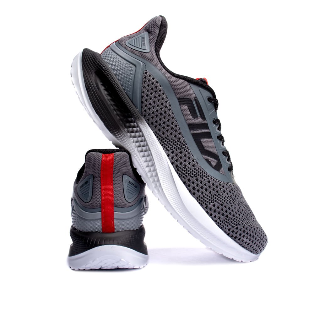 Tênis Masculino Fila Efecto Cinza Escuro Cinza Escuro 5