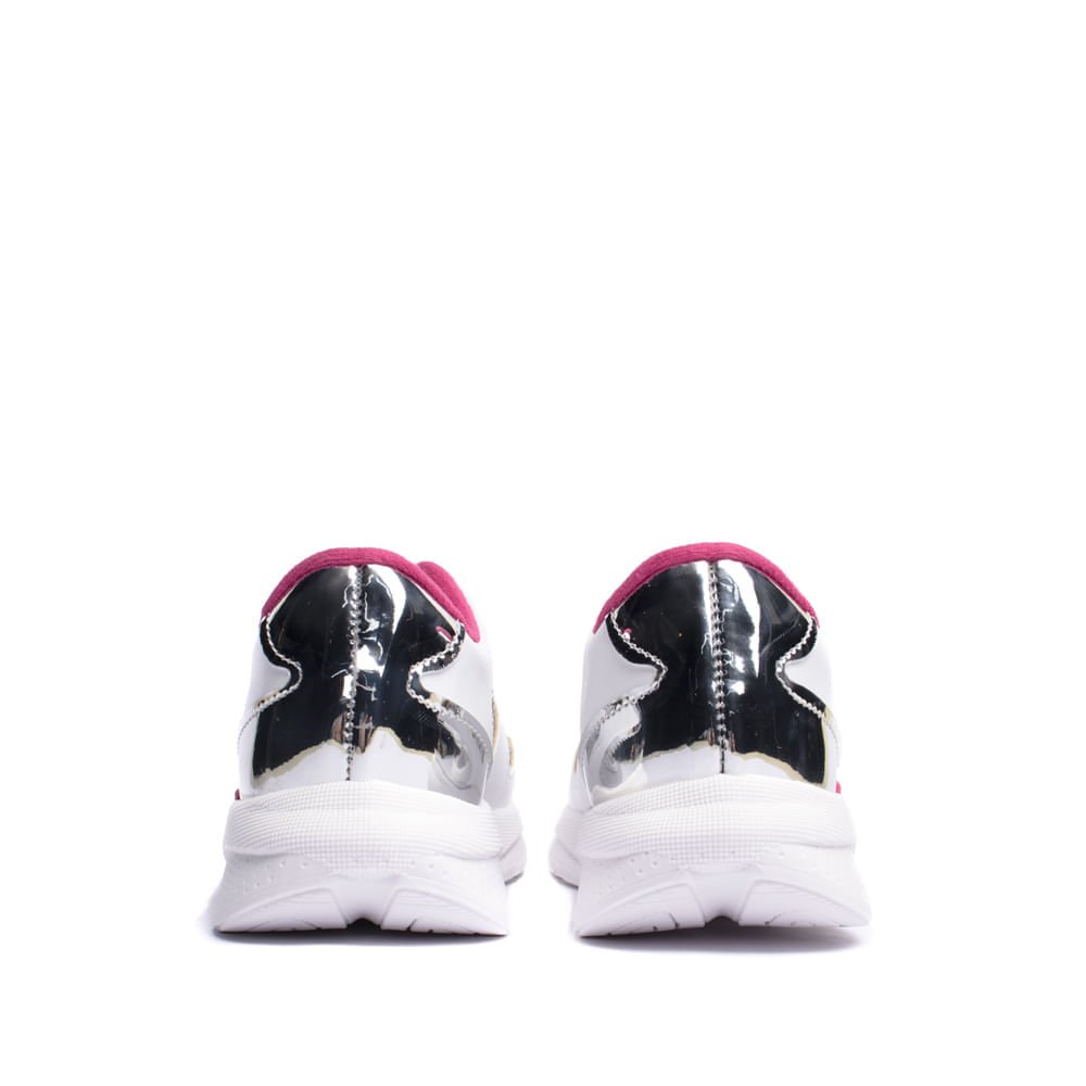 Tênis Infantil Molekinha com Glitter Branco/Prata Branco/Prata 3