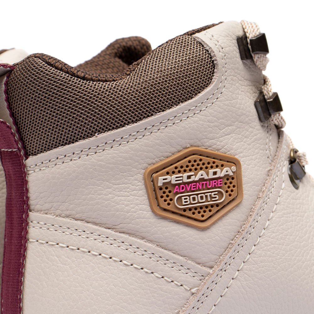 Bota Feminina Pegada Trail Bege Claro Bege 6