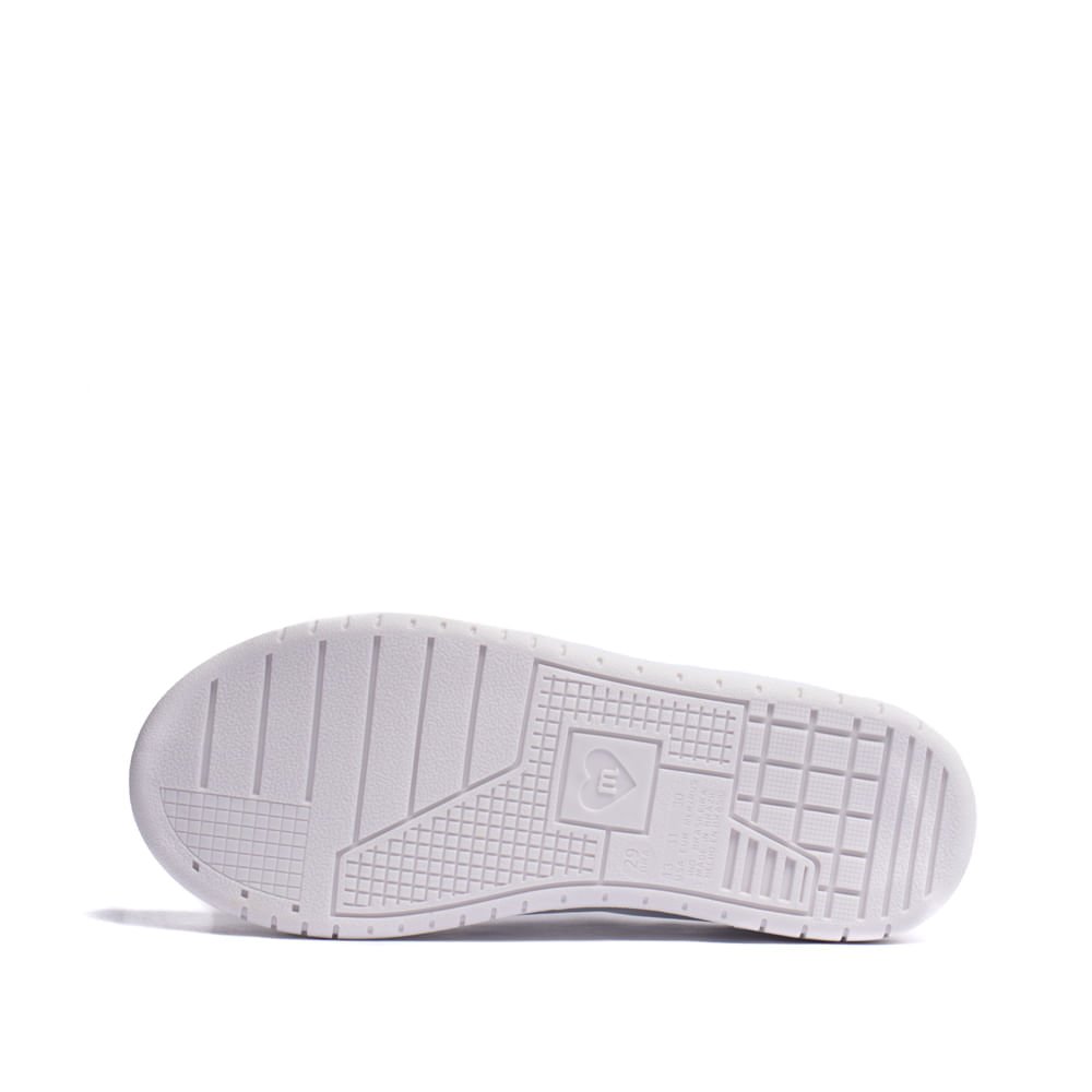 Tênis Infantil Molekinha Napa Branco/Dourado Branco/Dourado 2