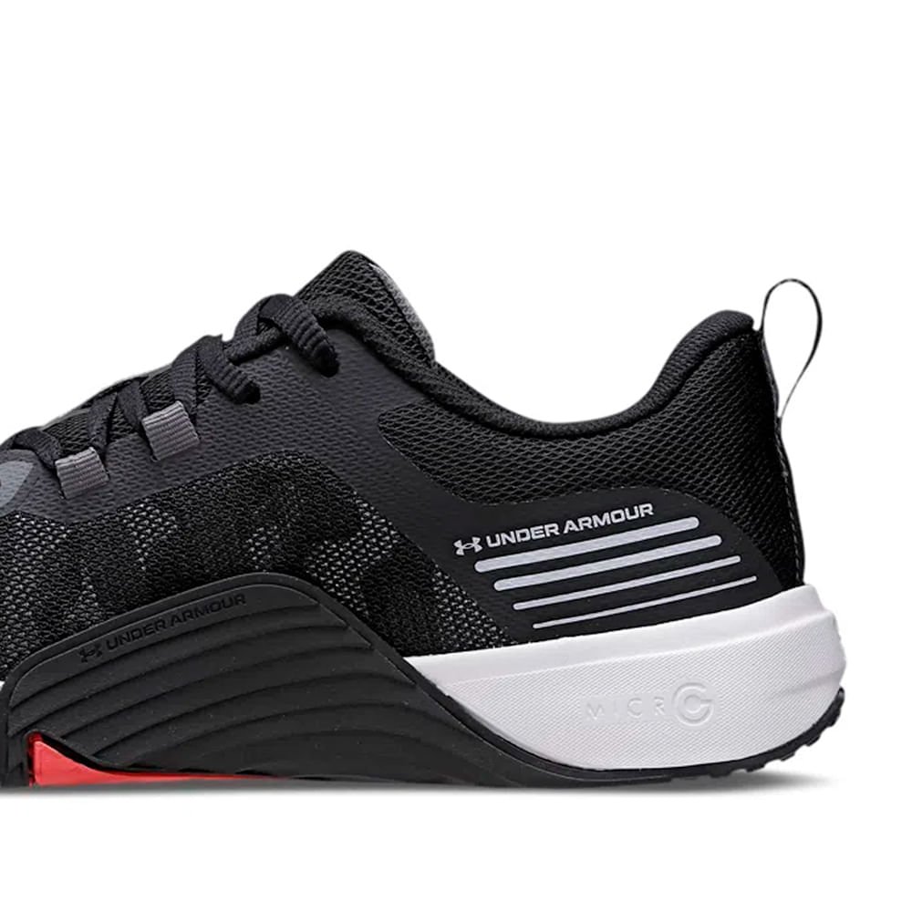 Tênis Masculino Under Armour Tribase Reps Preto/branco Preto 3