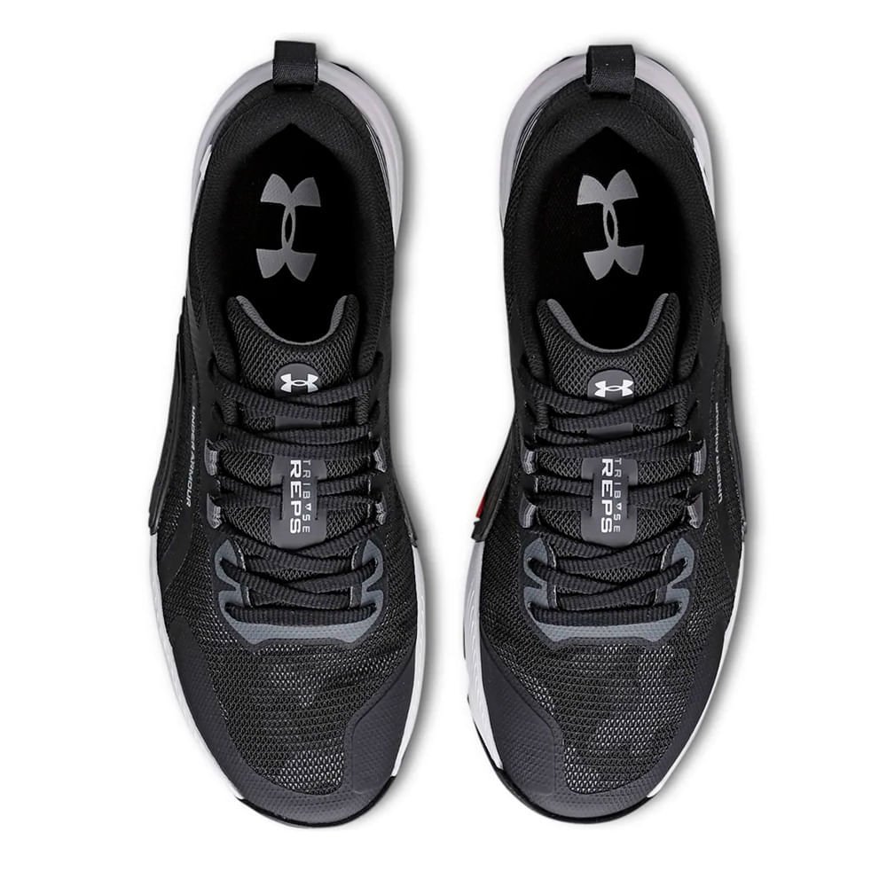 Tênis Masculino Under Armour Tribase Reps Preto/branco Preto 4
