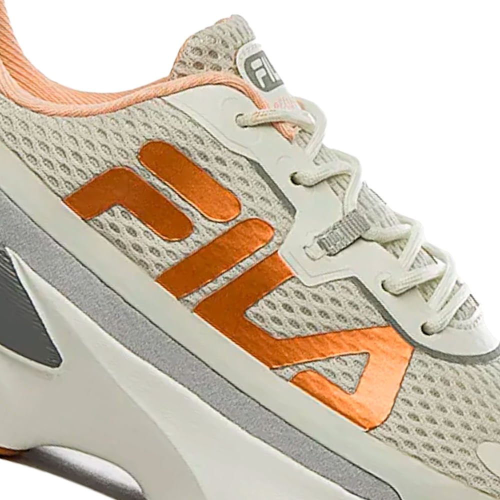Tênis Feminino Fila Recovery Branco Bege 6