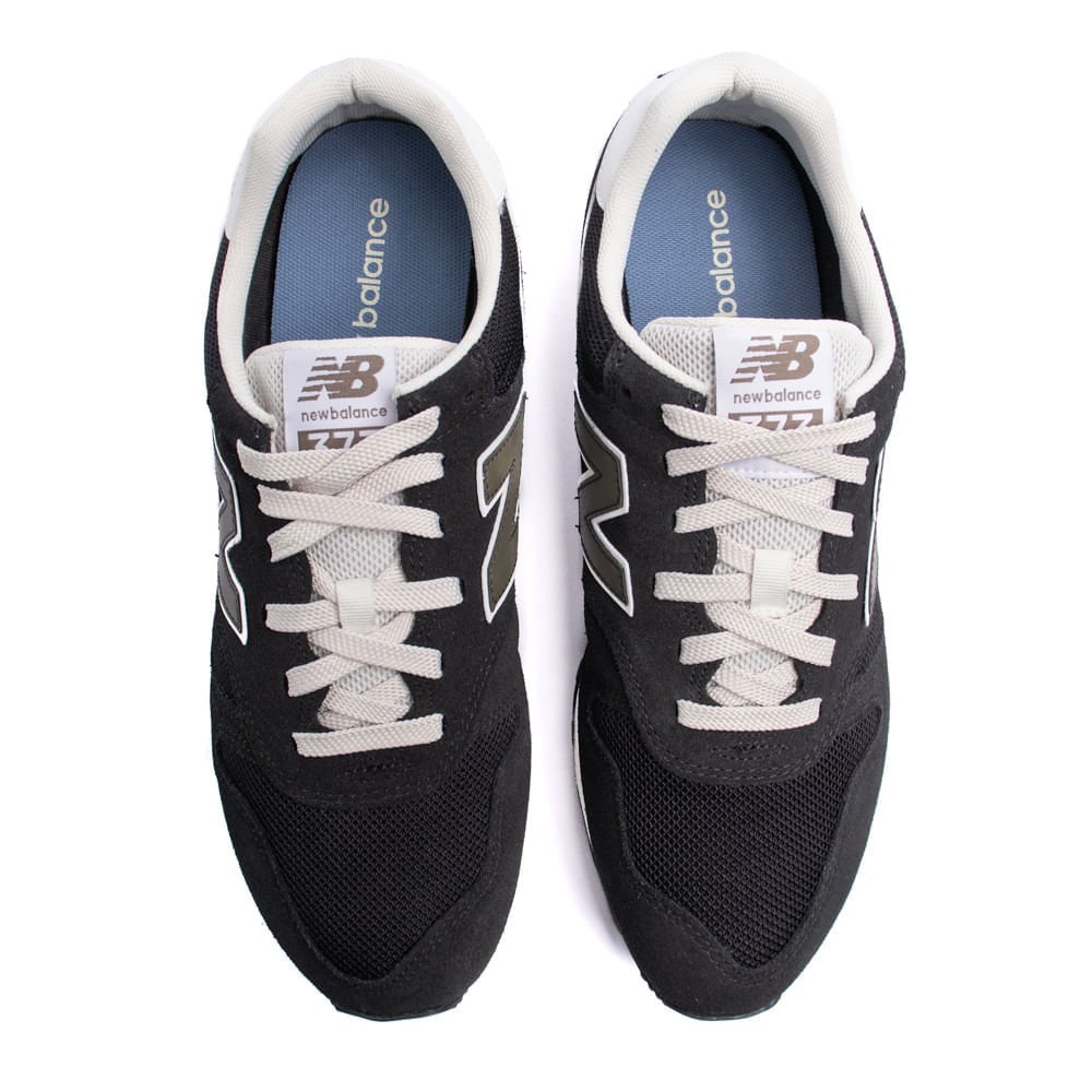 Tênis Masculino New Balance 373 V2 Preto/verde Preto/Verde 4