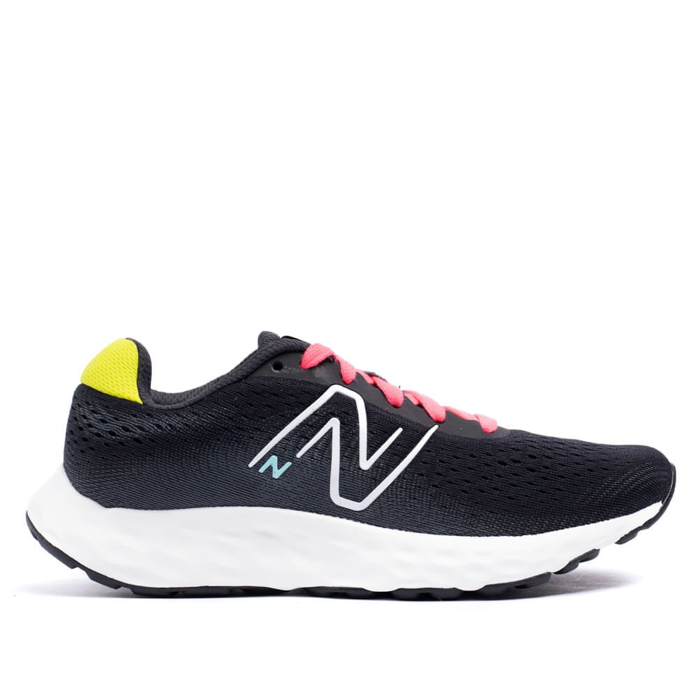 Tênis Feminino New Balance 520 V8 Preto/rosa Preto/Rosa 1