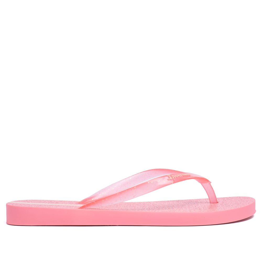 Chinelo Feminino Grendene Ipanema Glitter Rosa Rosa 2