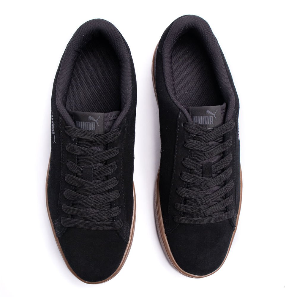 Tênis Masculino Puma Smash V2 BDP Preto Preto 4