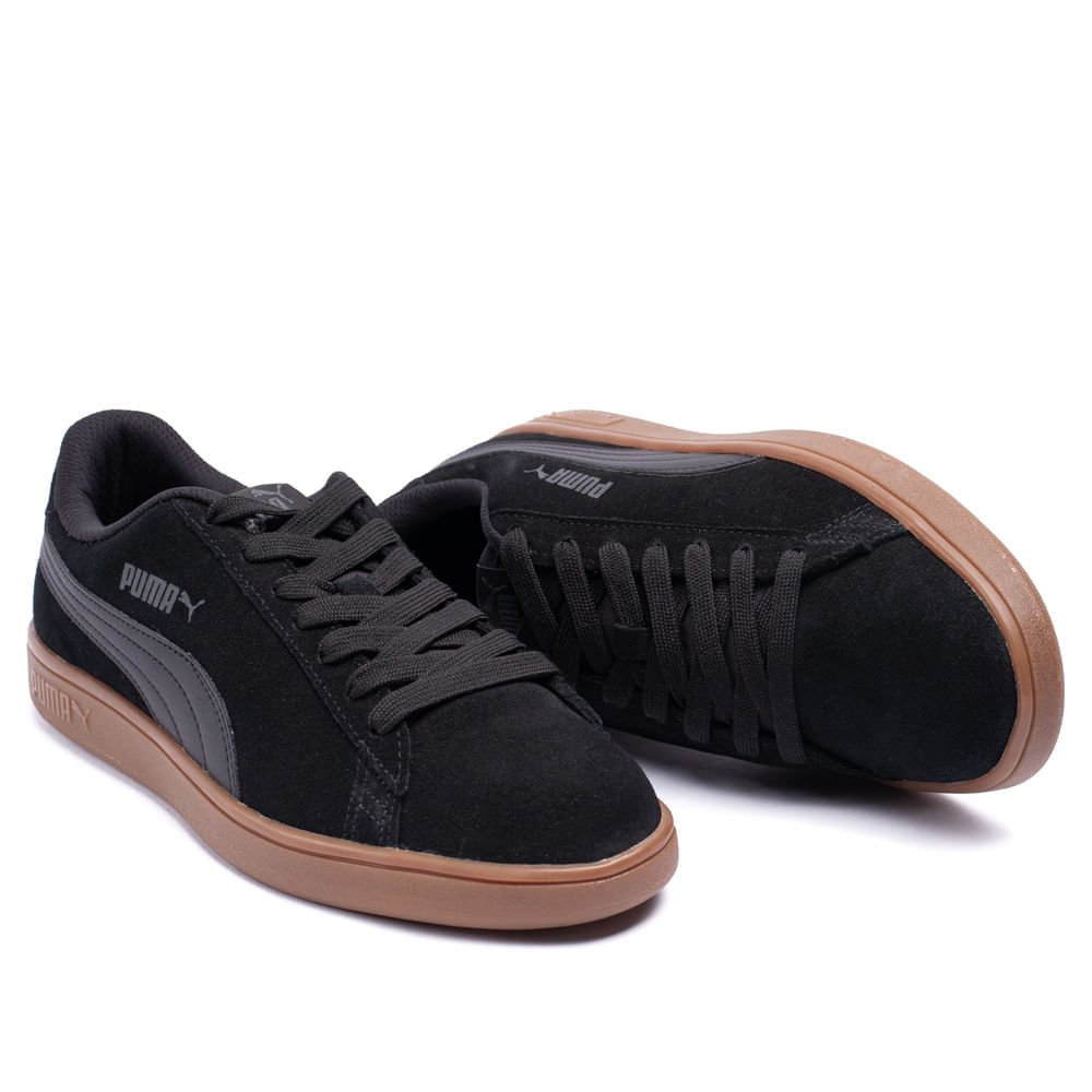 Tênis Masculino Puma Smash V2 BDP Preto Preto 5