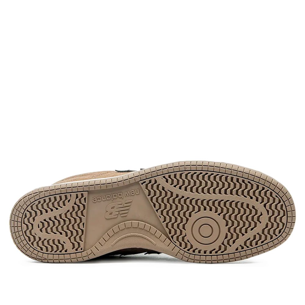 Tênis Masculino New Balance 480L Camurça Marrom Claro Marrom Claro 2