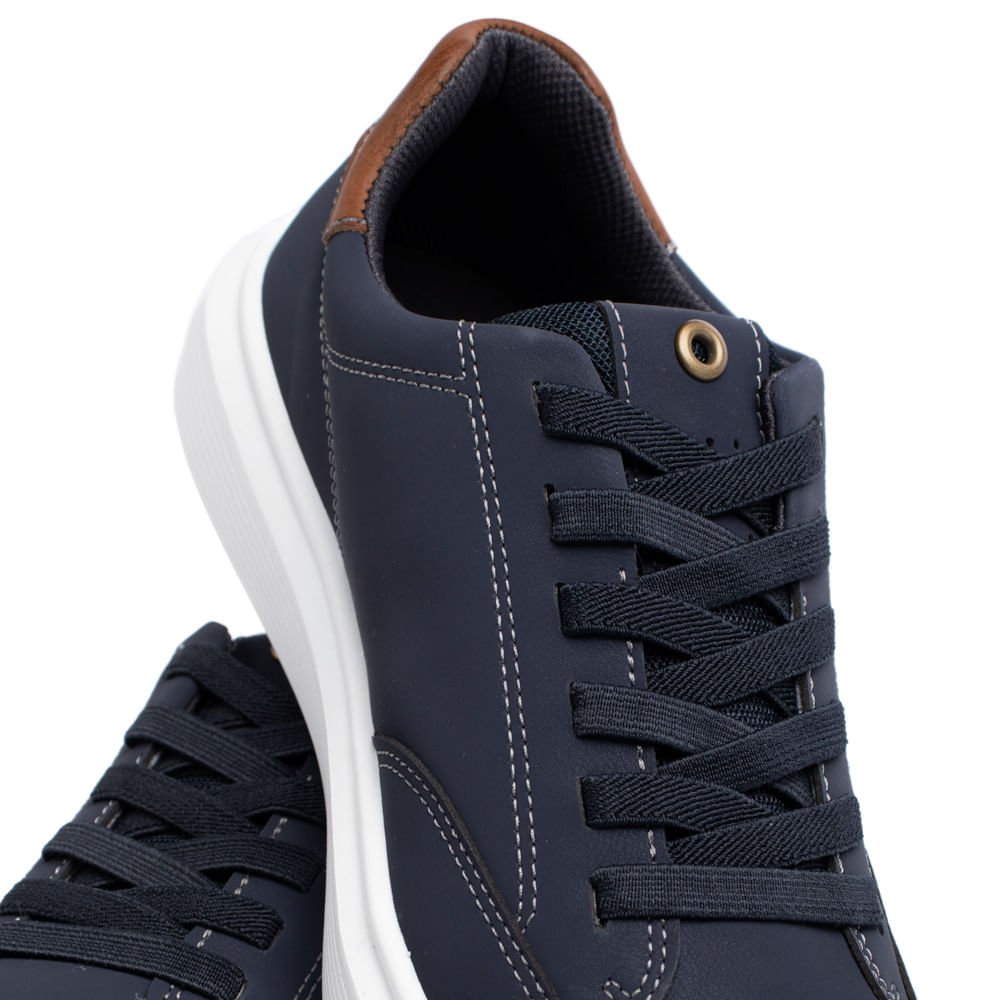 Sapatênis Masculino Pegada Fibertech Marinho Azul 7