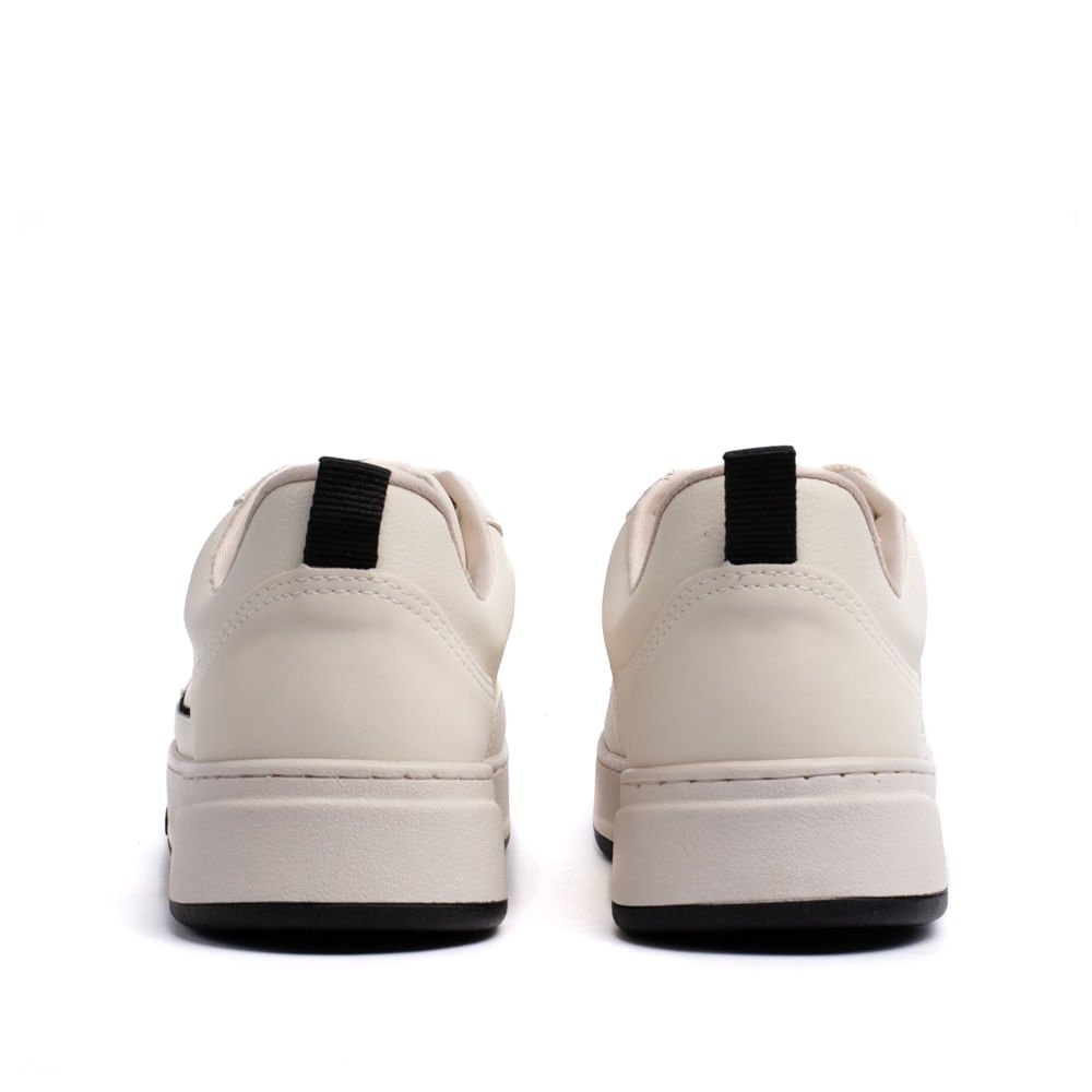 Tênis Feminino Via Marte Casual Flatform Off White Branco 3