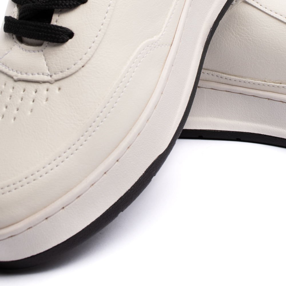 Tênis Feminino Via Marte Casual Flatform Off White Branco 7