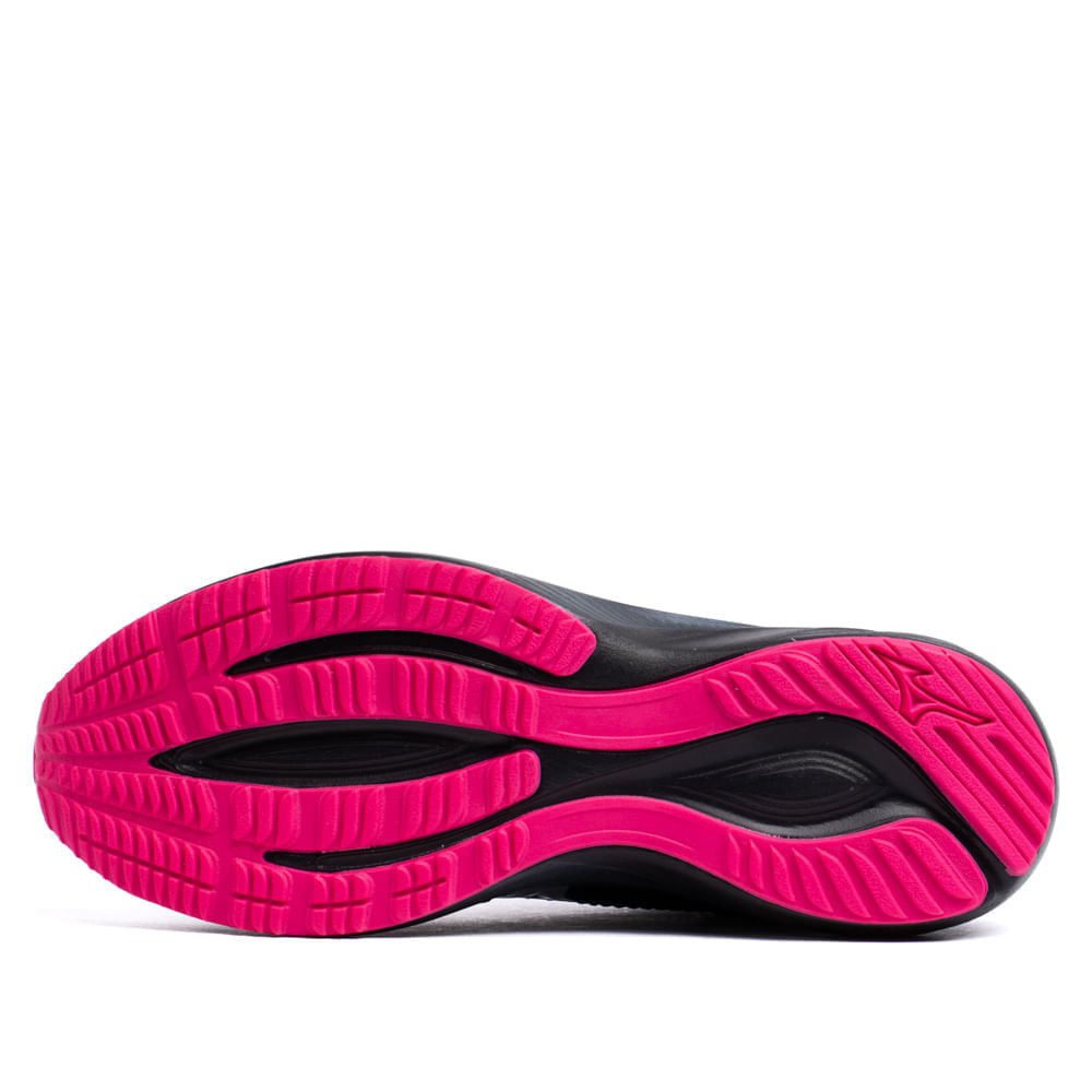 Tênis Feminino Mizuno Glow 2 Preto Preto 2
