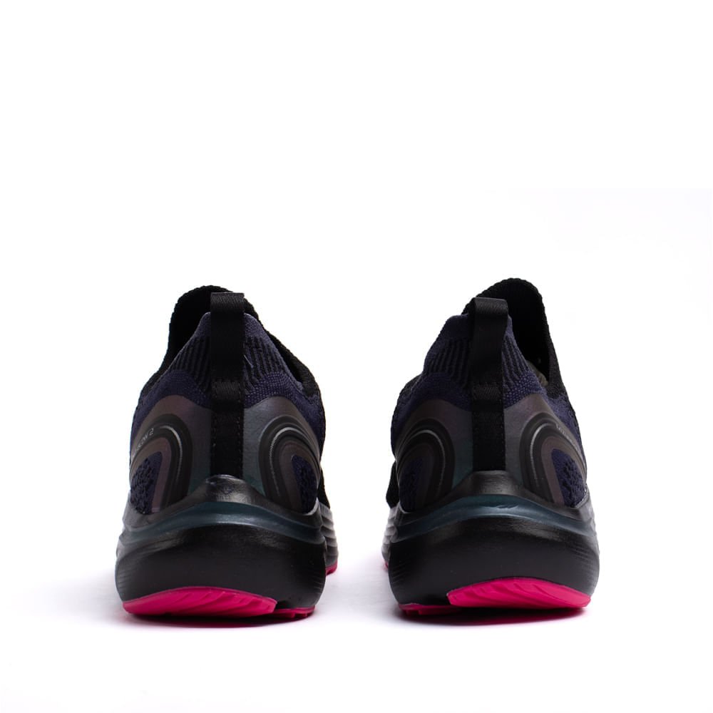 Tênis Feminino Mizuno Glow 2 Preto Preto 3