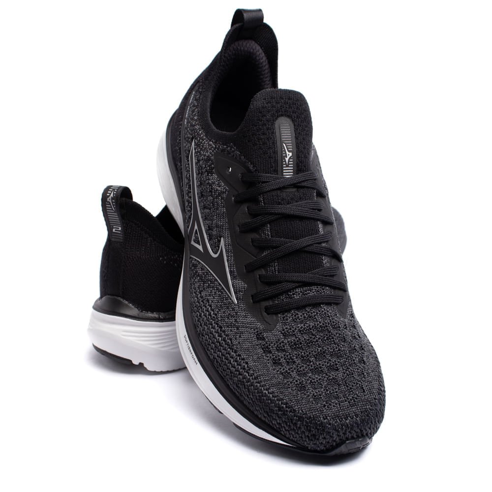 Tênis Masculino Mizuno Cool Ride 2 Cinza Escuro Cinza Escuro 5