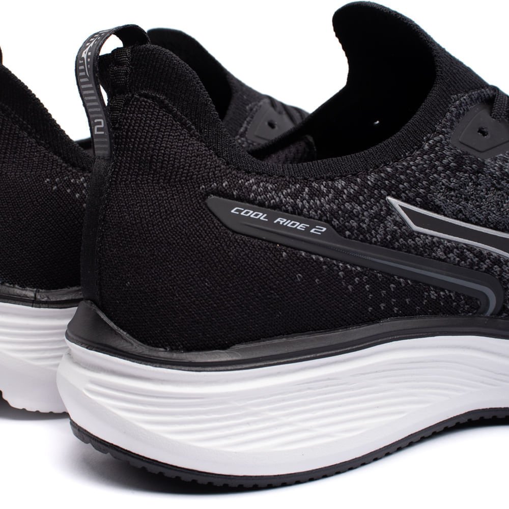 Tênis Masculino Mizuno Cool Ride 2 Cinza Escuro Cinza Escuro 6