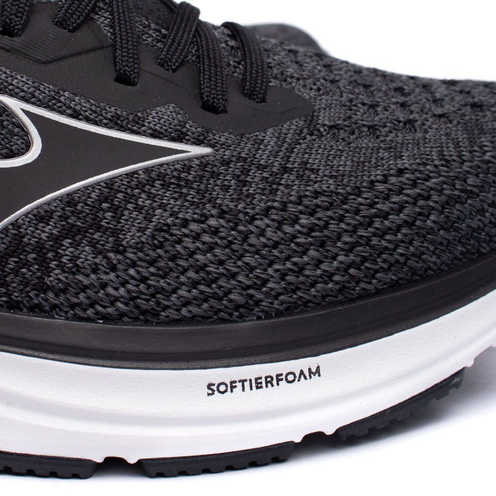 Tênis Masculino Mizuno Cool Ride 2 Cinza Escuro Cinza Escuro 8