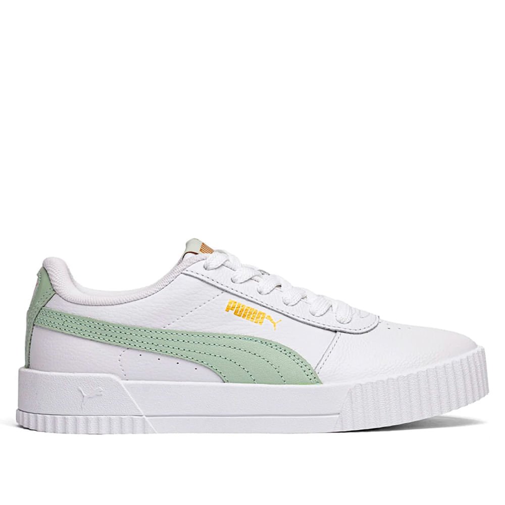 Tênis Feminino Puma Carina Branco/verde