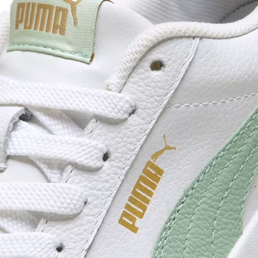 Tênis Feminino Puma Carina Branco/verde Branco/Verde 6