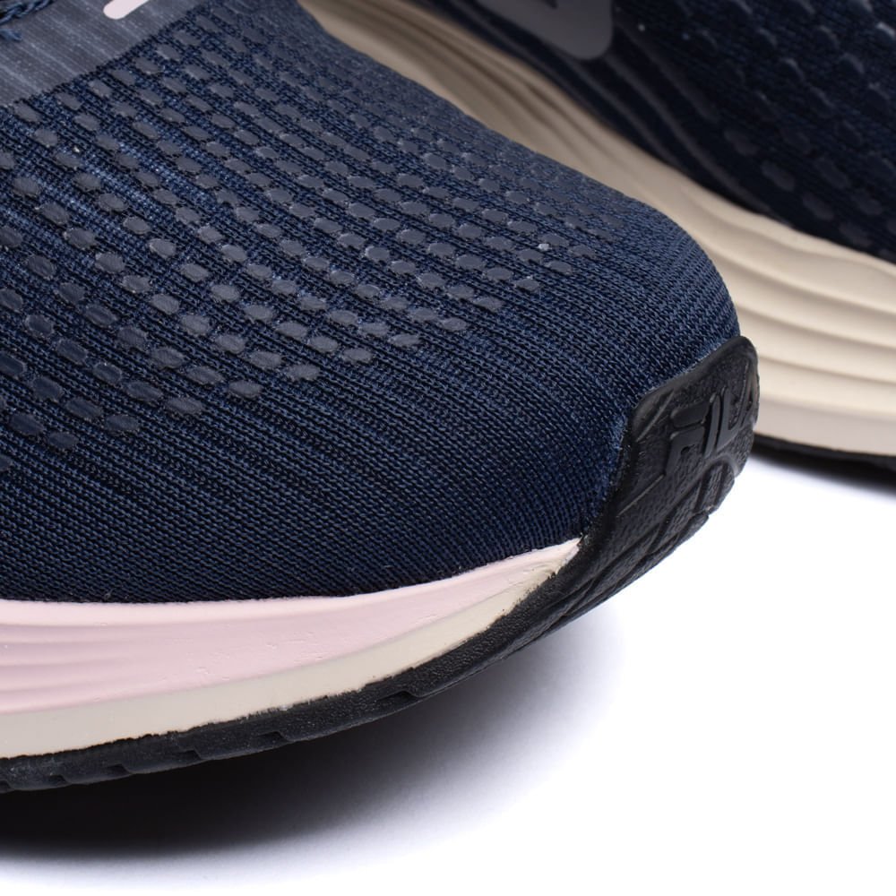 Tênis Feminino Fila Racer Curve 2 Marinho/Rosa Azul Marinho/Rosa 6