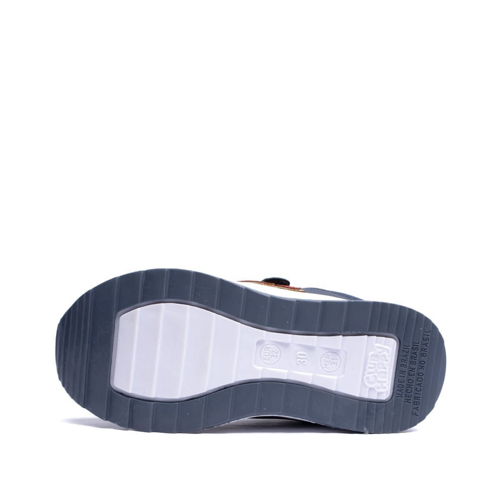 Tênis Infantil Menino Club Happy Action Marinho/Vermelho Marinho/Vermelho 2