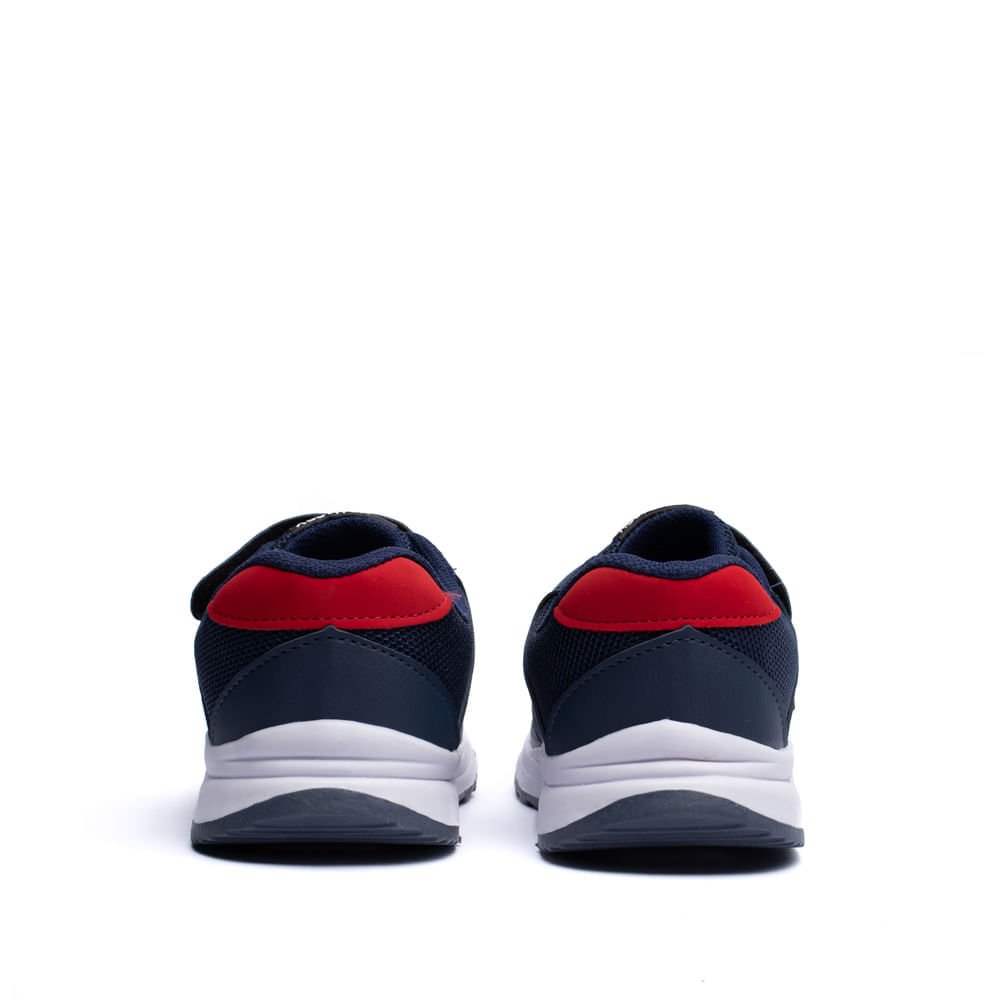 Tênis Infantil Menino Club Happy Action Marinho/Vermelho Marinho/Vermelho 3