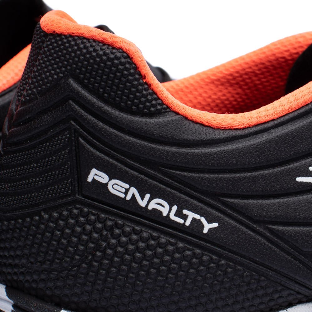 Chuteira Society Infantil Penalty Matis XXI Preto/branco Preto 6