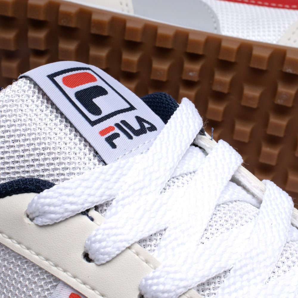 Tênis Masculino Fila Renno Classic Branco/Marinho Branco/Marinho 6