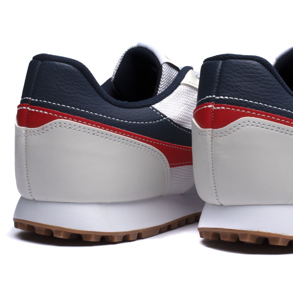Tênis Masculino Fila Renno Classic Branco/Marinho Branco/Marinho 7