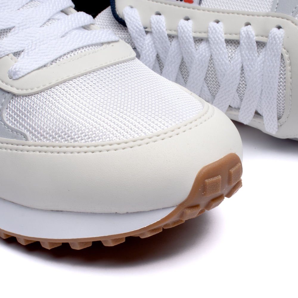 Tênis Masculino Fila Renno Classic Branco/Marinho Branco/Marinho 8