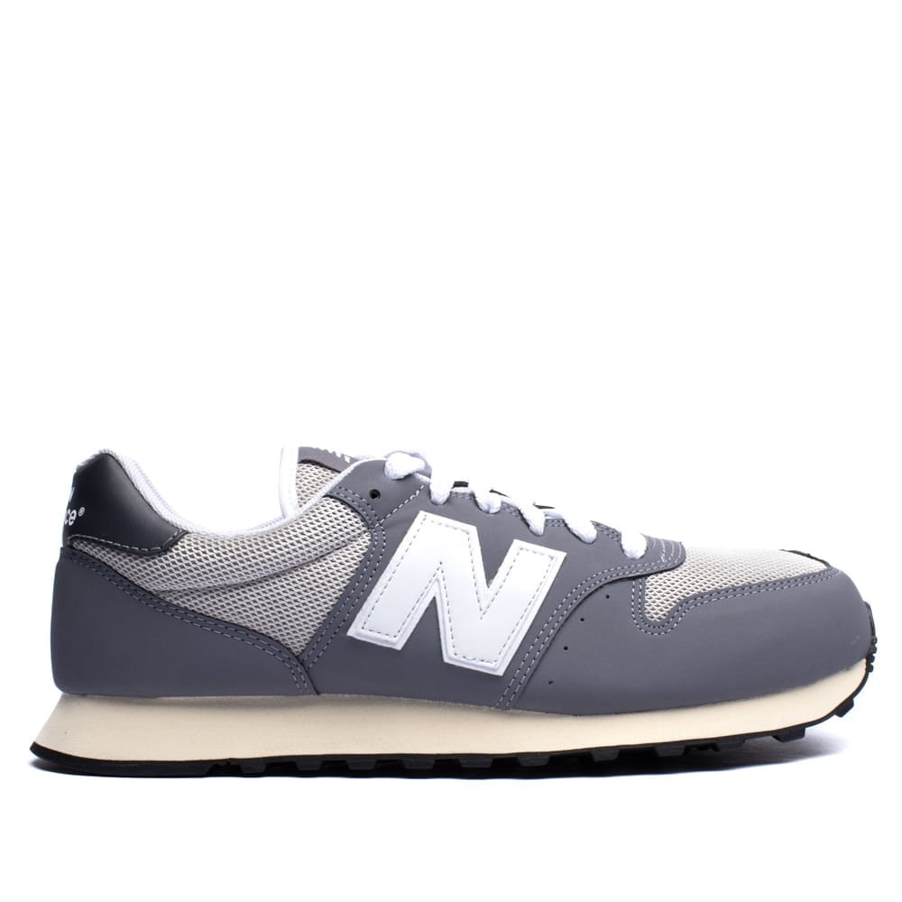 Tênis Masculino New Balance 500v2 Grafite Cinza 1