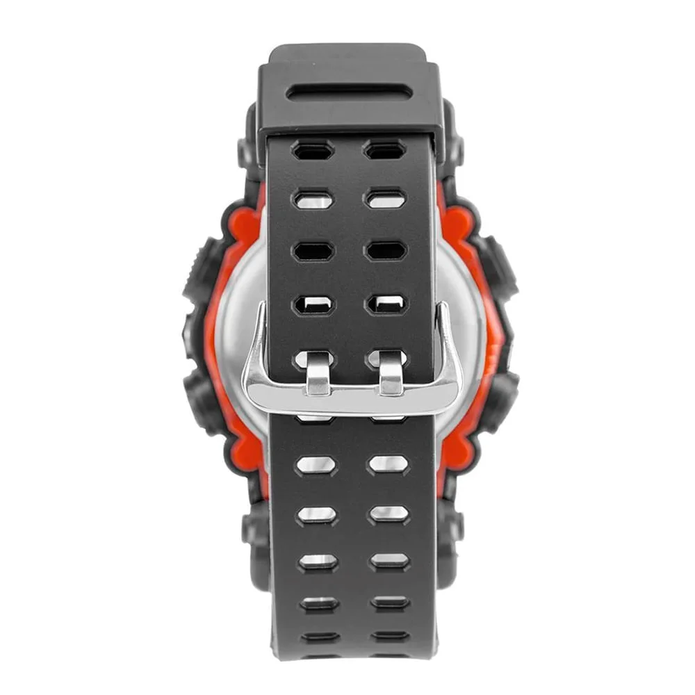 Relógio Masculino Mormaii Force MO8005/8P Preto/vermelho Preto 2