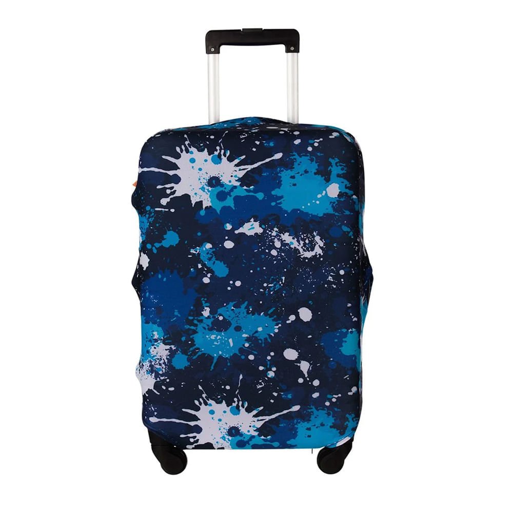 Capa para Mala Luggio Basic Estampa Splash Azul