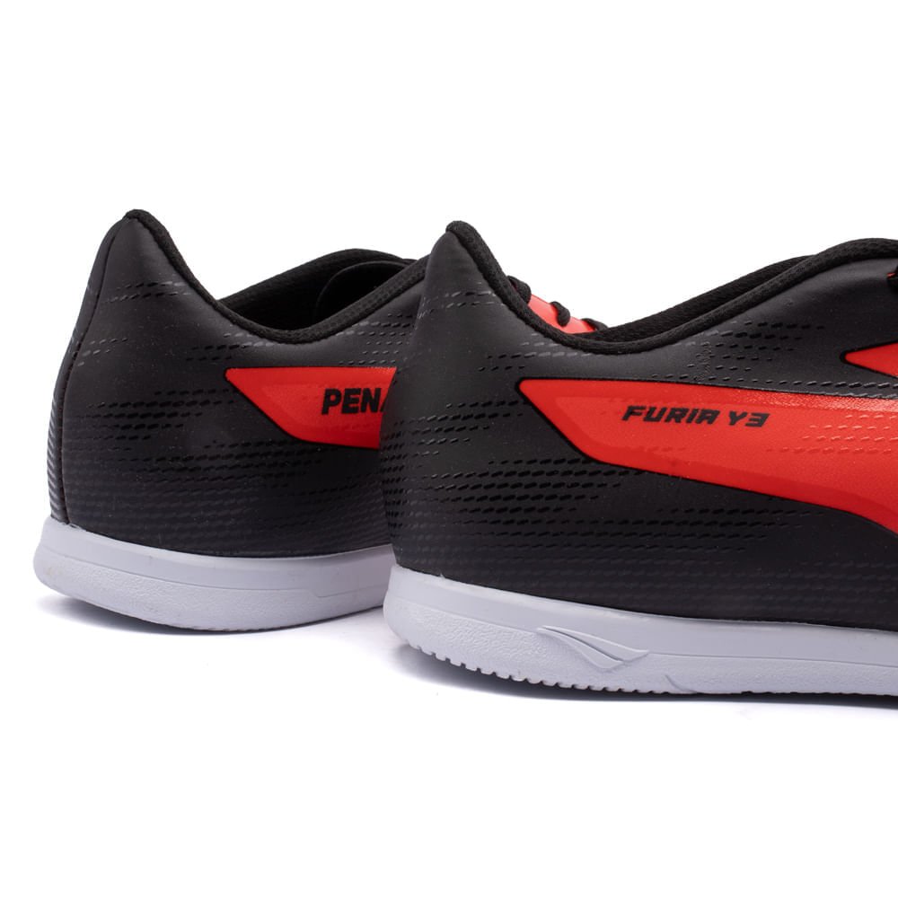 Chuteira Futsal Penalty Fúria Y-3 Vermelho/preto Vermelho/Preto 5