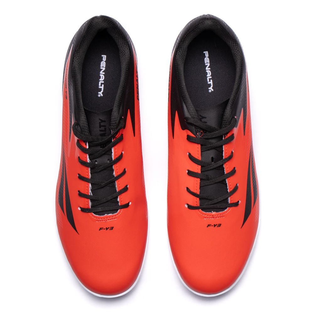 Chuteira Futsal Penalty Fúria Y-3 Vermelho/preto Vermelho/Preto 4