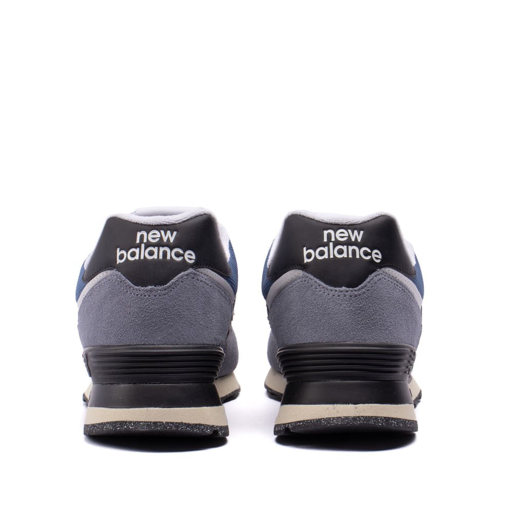 Tênis Masculino New Balance 574v2 Cinza Escuro Cinza Escuro 3