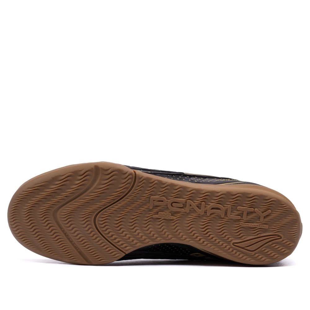 Chuteira Futsal Penalty Garra Y-2 Preto/dourado Preto/Dourado 2